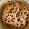 万福の作ってみた!投稿(1分副菜『甘辛オイスター蓮根』レンジで簡単！お弁当にも♡)