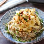 【もやしのオイポンツナ炒めカリカリお揚げ和え】ヘルシー美味♪
