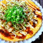 巻かない！失敗無し！【とん平焼き】