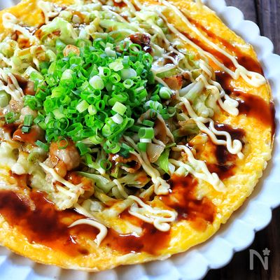 巻かない!失敗無し!【とん平焼き】