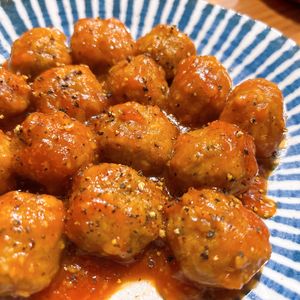 ねこまりも🐈‍⬛の作ってみた!投稿(【甘酢肉団子】安くて簡単なご飯泥棒)