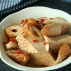 サクッと簡単！厚揚げとちくわの甘辛煮