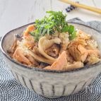 鮭ときのこの炊き込みご飯