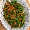 ふおらの作ってみた!投稿(いんげんと豚ひき肉のやみつき旨辛炒め。)