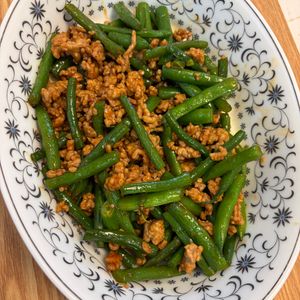 ふおらの作ってみた!投稿(いんげんと豚ひき肉のやみつき旨辛炒め。)