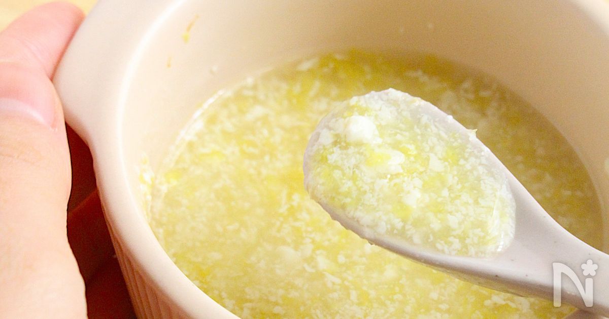 【離乳食 初期・中期】白菜と豆腐のだし煮