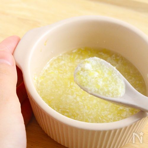 【離乳食 初期・中期】白菜と豆腐のだし煮