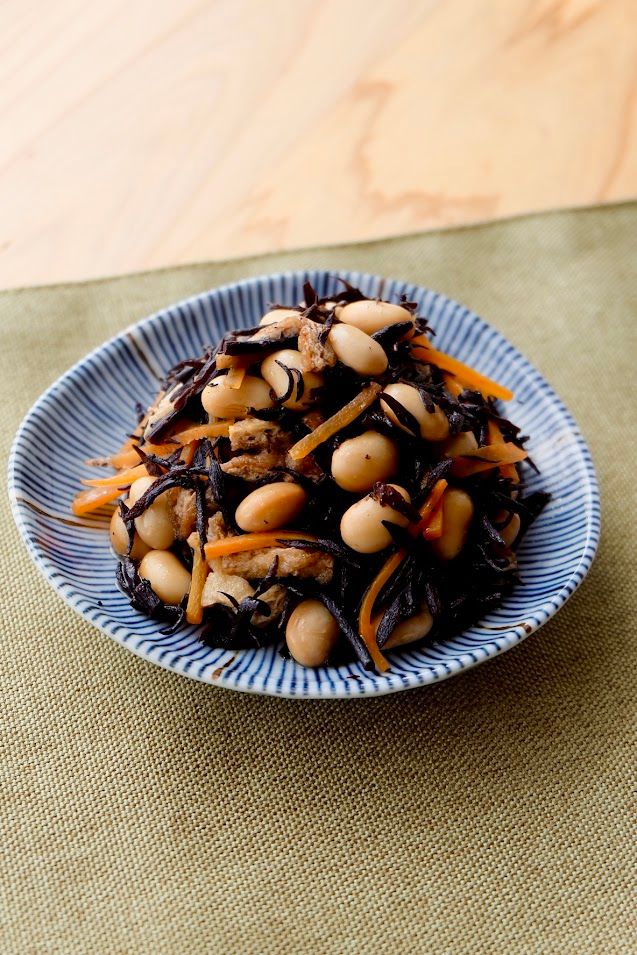 大釜　大豆煮たりとか 大豆の煮物のレシピ/作り方：白ごはん.com
