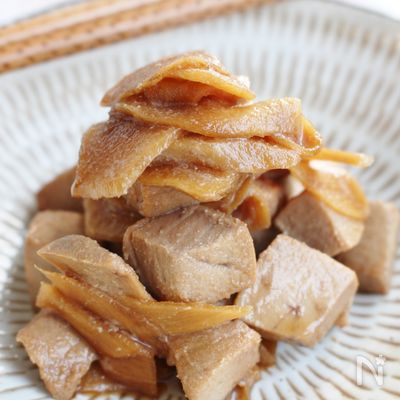 まぐろと新しょうがの佃煮