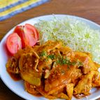 漬けて焼くだけ！タンドリーポーク風【下味冷凍OK】