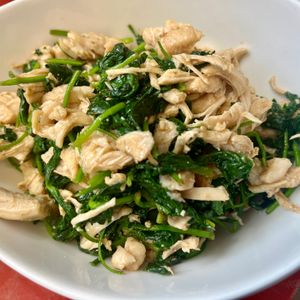 Shinoの作ってみた!投稿(余った三つ葉で【ささみと三つ葉の柚子胡椒和え】)