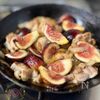 鶏もも肉といちじくのバルサミコ煮込み