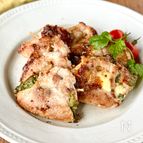 米粉でカリッとヘルシー！豚肉のはさみ焼きハニーマスタード風味