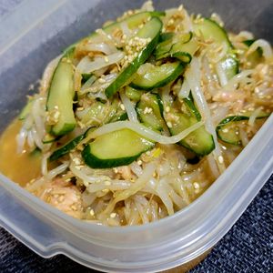 ヴェルの作ってみた!投稿(【もやしときゅうりの旨だれナムル】無限に美味しい…簡単副菜♡)