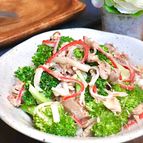 とにかく旨い！即完食♡ブロッコリーとツナのカニカマおかか和え