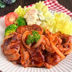 昔なつかし♡一口サイズのポークチャップ【調味料3つ】