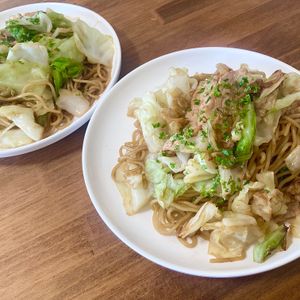 ゆかりの作ってみた!投稿(10分でうまい！【豚バラキャベツのコクうま焼きそば】)