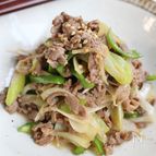 牛肉とピーマンのオイスター＆焼肉のタレ炒め