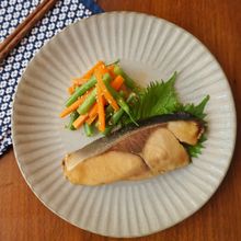 ブリの幽庵焼風＆インゲンとニンジンのごま和え