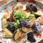米粉で簡単！なすのカリとろ焼き