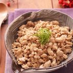 粉豆腐de鶏そぼろ＊ヘルシー