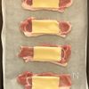 バジルソースで♪豚肉のチーズパン粉焼きの工程2