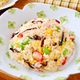 【かにかまと塩昆布の旨味チャーハン】味付けシンプルで絶品！