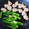 【鶏ささみとちくわの礒辺焼き】フライパンひとつで満足おかず♪の工程3
