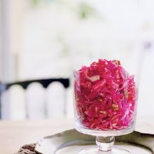 フルーティーな酸味が決め手！りんごと紫キャベツのナムル