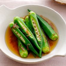 ＼オクラの下処理のコツ!／オクラのお浸し