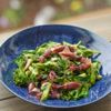 【春のごちそう】菜の花とほたるいかの塩麹炒め