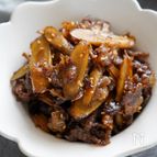 『牛肉とごぼうのしぐれ煮』ご飯が進む！！お箸がとまらん一品♡