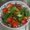 鶏皮坊主の作ってみた!投稿(トマトとオクラ《大葉香る♡極旨だれサラダ》)