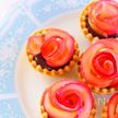 【手作りバレンタインチョコ】簡単りんごのバラと生チョコタルト