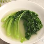 まるまる小松菜の中華煮