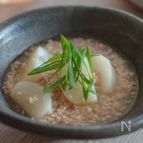 ホクホク！かぶの塩そぼろ煮