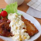 15分で完成🙌〈てりたまポーク〉タルタルはレンチンで！