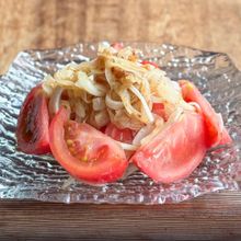 思い出の新玉トマト