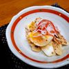 こまりこ😃の作ってみた!投稿(激旨ドレッシング♡かにかまと半熟卵のオイマヨ粒マスサラダ)