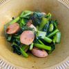 puricoの作ってみた!投稿(材料ふたつで副菜！《小松菜と魚肉ソーセージのオイスター炒め》)