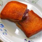 食パンで！餅＆あんこ入り揚げパン♪