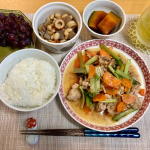 たぁプーの作ってみた!投稿(【蒟蒻とお豆さんのうま煮】作り置き/お弁当に♡︎)