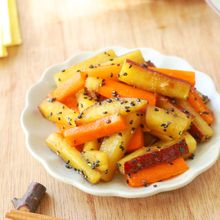 家族絶賛【さつまいもとにんじんのごまきんぴら】お弁当にも◎
