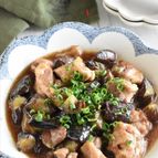 【鶏もも肉とナスの南蛮風】揚げずに簡単！