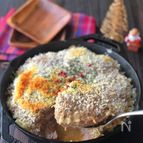 LODGEラウンドパンで＊簡単ミートローフ＊
