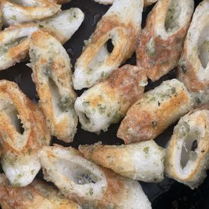 Jesus, Mammaの作ってみた!投稿(【ちくわの磯辺揚げ】5分で簡単、栄養補給に)