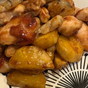 mihiyoの作ってみた!投稿(ご飯が止まらない定番おかず♡さつまレンコンの甘酢チキン)