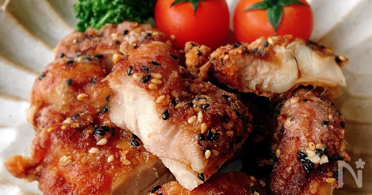 パリパリ♪ジューシー☆香ばしい♪鶏肉の竜田揚げ