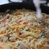 【ワンパンお手軽！】あんかけ焼きそばの工程3