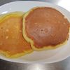 9Sの作ってみた!投稿(泡立てないスフレパンケーキ♪材料3つ♡あの食材で驚きの食感)